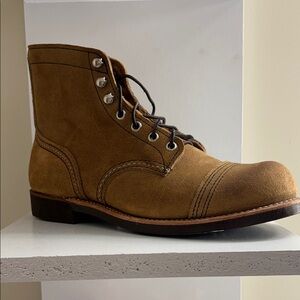 Red Wing Shoes Tan Leather Boots